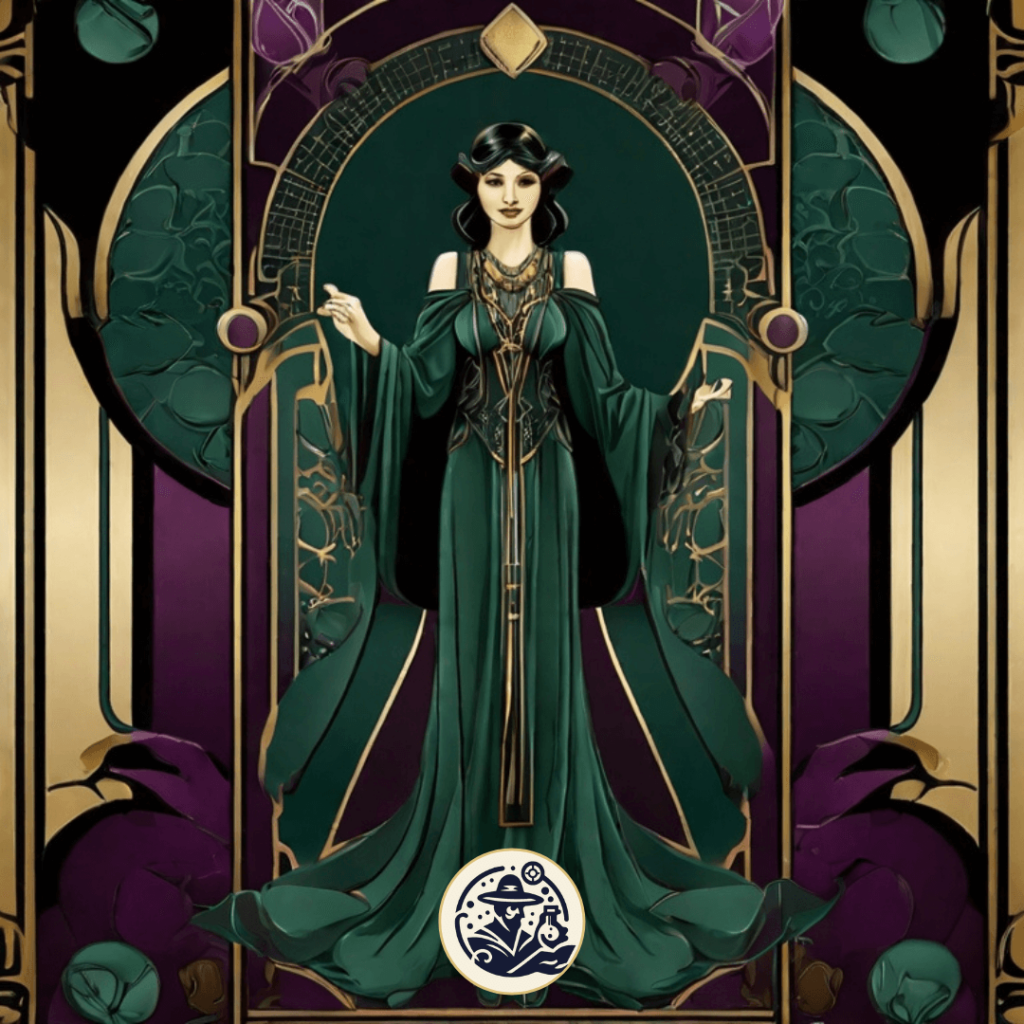 art deco prompt leonardo carta tarot