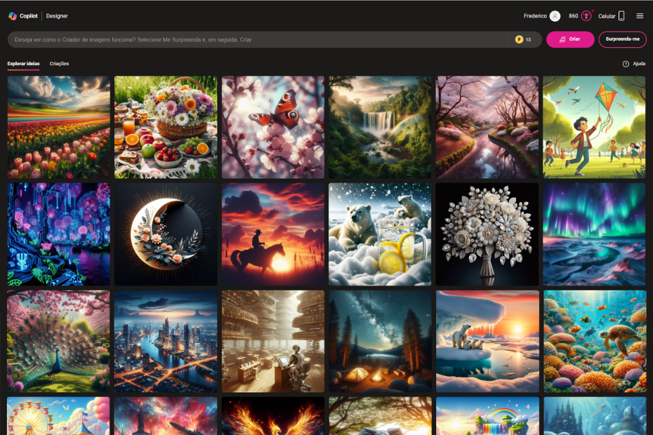 bing image creator prompts